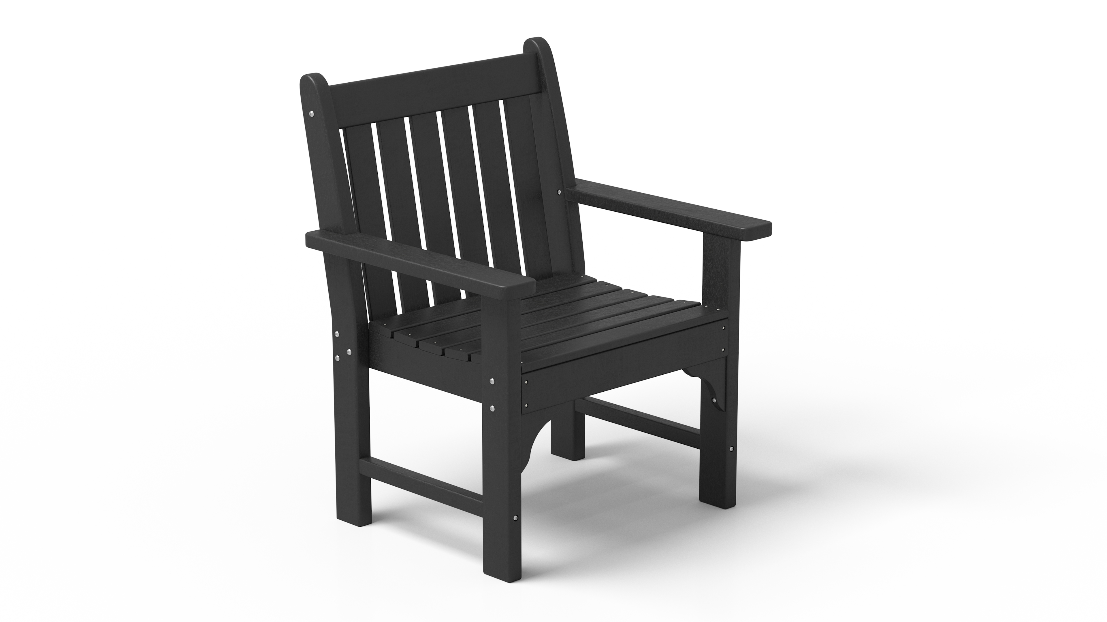 thumbnail video image 2 of WestinTrends Malibu Outdoor Patio HDPE Adirondack Dining Arm Chair, Weathered Wood, 2 of 18