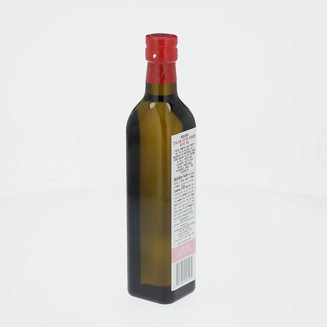 2 pack) Novelli 100% Italian Organic Extra Virgin Olive Oil 16.9