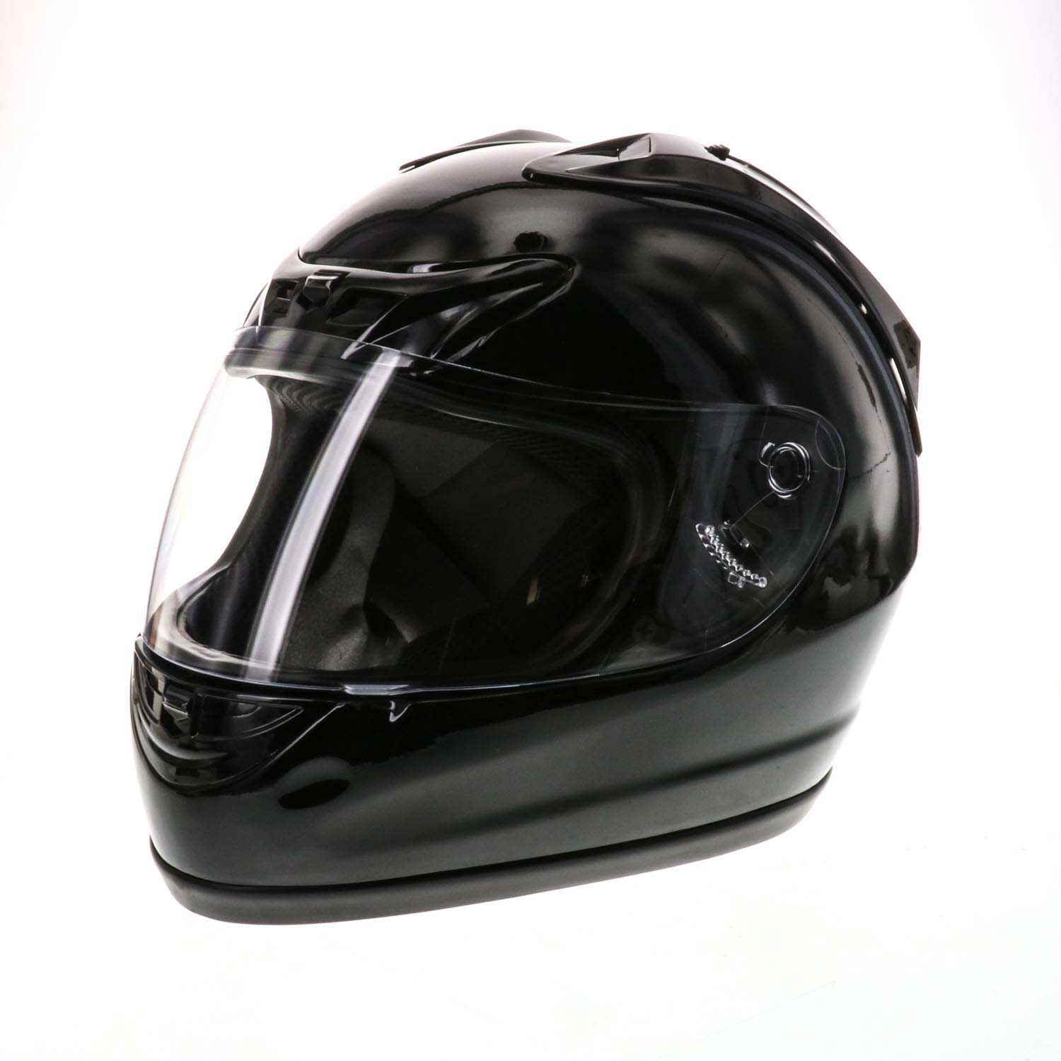 FUEL Adult Full-Face Motorcycle Helmet DOT Approved Gloss-Black