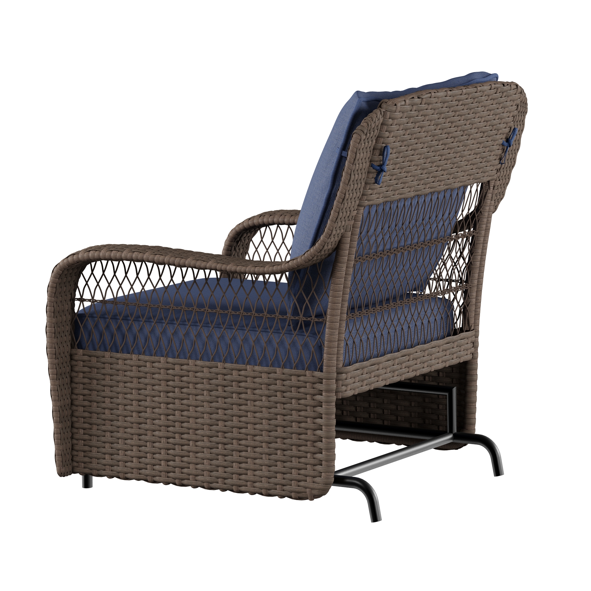 Better homes & gardens colebrook outdoor glider discount chair