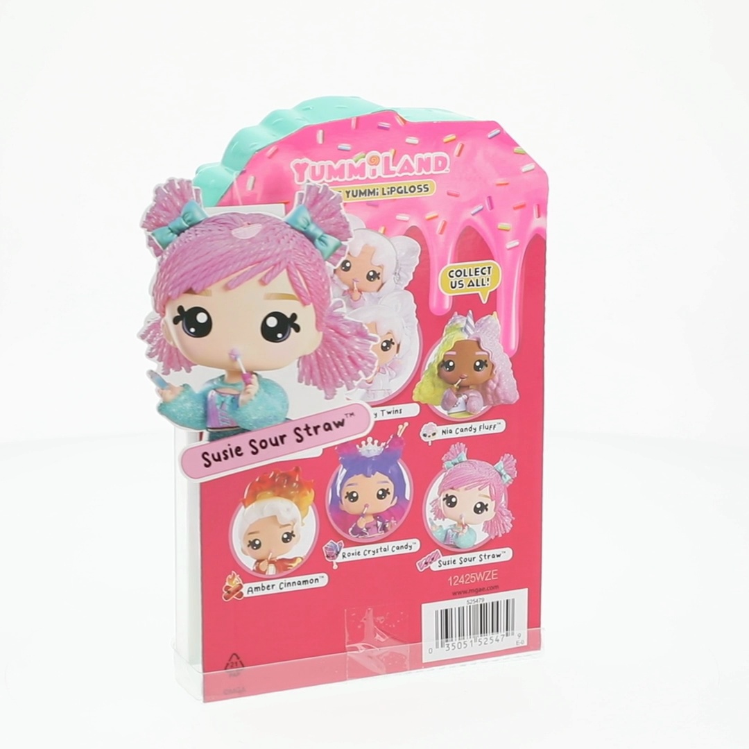 Yummiland, Lip Gloss Doll, Susie Sour Straw, DIY Lip Gloss Kit