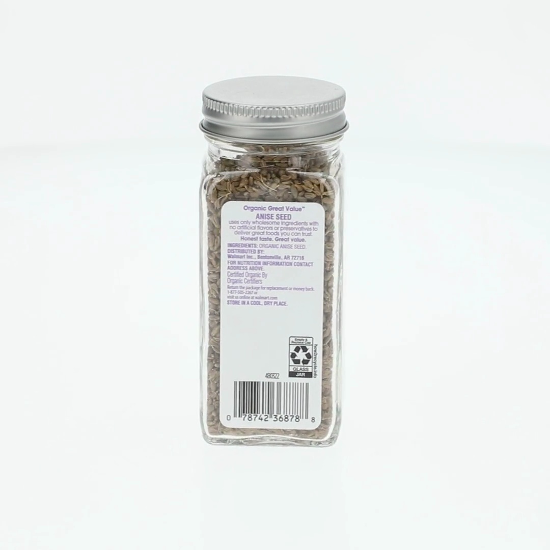 Loose Herb For Tea & Baking, Dried Anise Seeds For Herbal Blends Bulk Pack Sweet Aromatic Spice Certified Kosher Non Gmo 1 Lb Bag Usda Organic