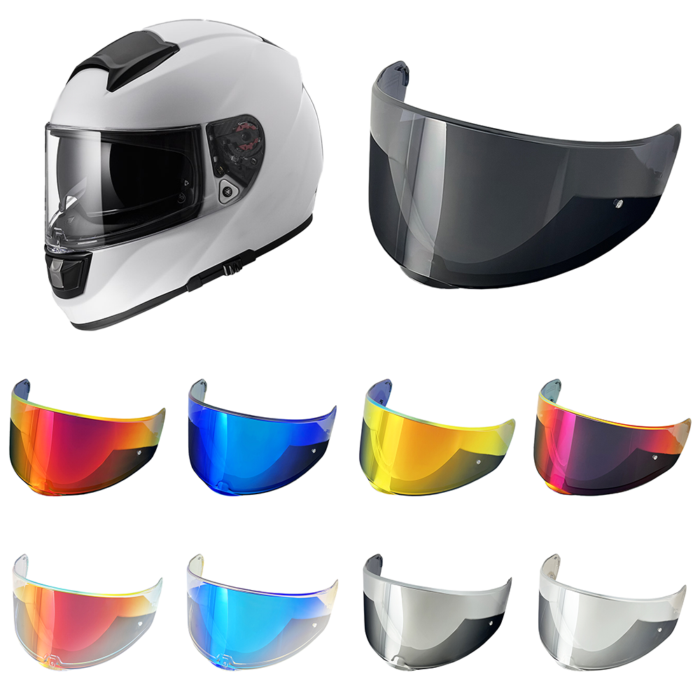 thumbnail video image 2 of FF801 Helmet Visor for LS2 FF397 Vector,Citation Face Shield Tinted Lens Motorcycle Accessories, 2 of 6