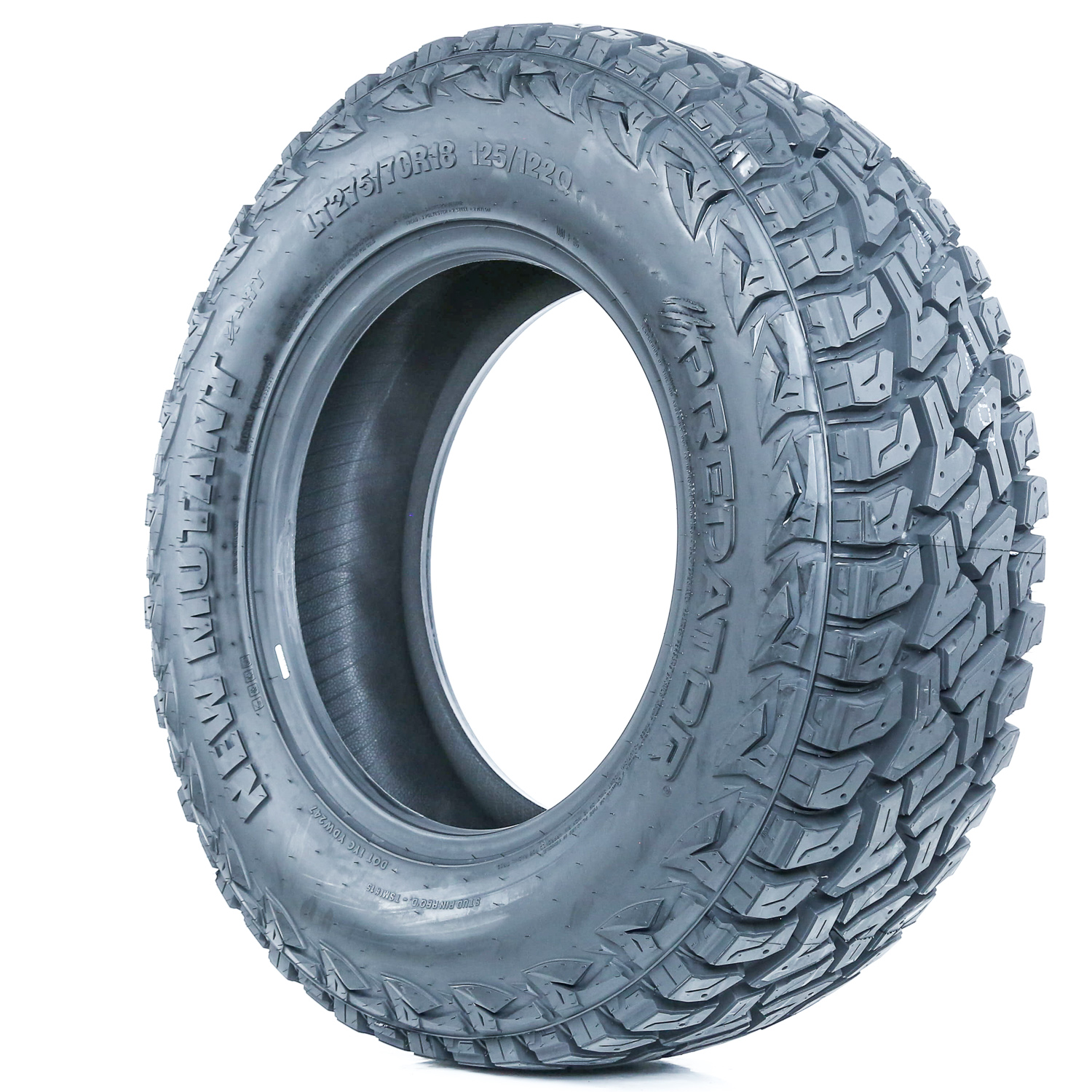 Predator New Mutant X-RT Tire 275/70R18 E 10 Ply R/T for Ram 1500