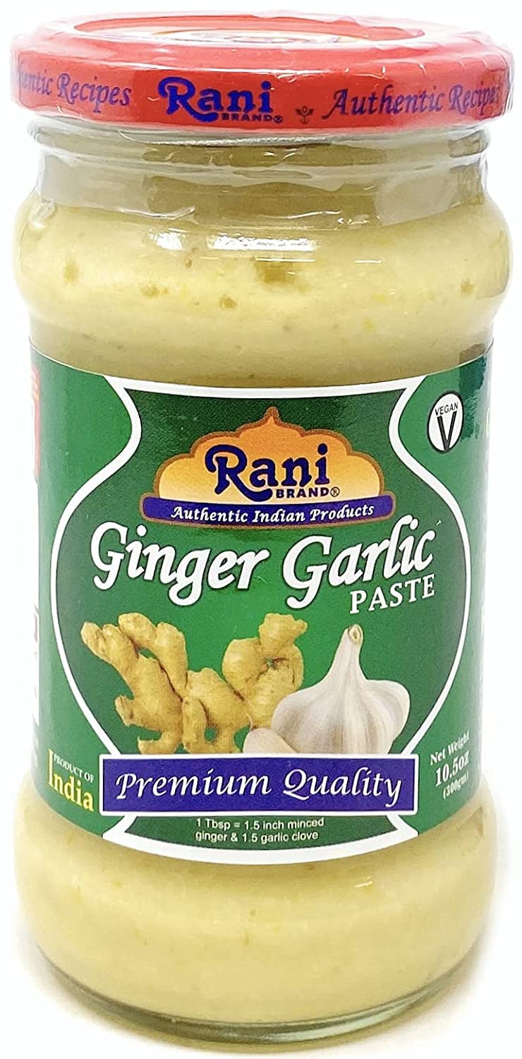 thumbnail video image 2 of Rani Ginger Garlic Cooking Paste 10.58oz (300gm) ~ Vegan | Glass Jar | Gluten Free | NON-GMO | No Colors | Indian Origin, 2 of 12