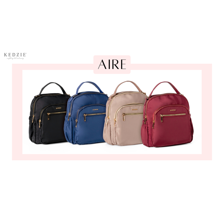 KEDZIE, Aire Convertible Backpack, Navy, Women