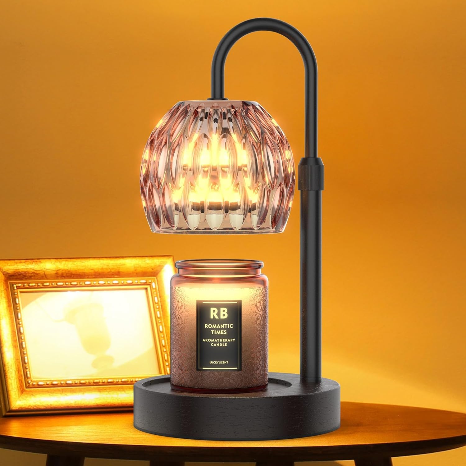 thumbnail video image 2 of LiMoTech Lamp Warmer with Aromatic Candle Lamps,Candle Warmer Lamp with Timer Dimmable, Birthday Gifts for Women Mom, House Warming Gifts New Home Decor, Wax Melt Warmer for Jar Candles,(Black Pole), 2 of 9