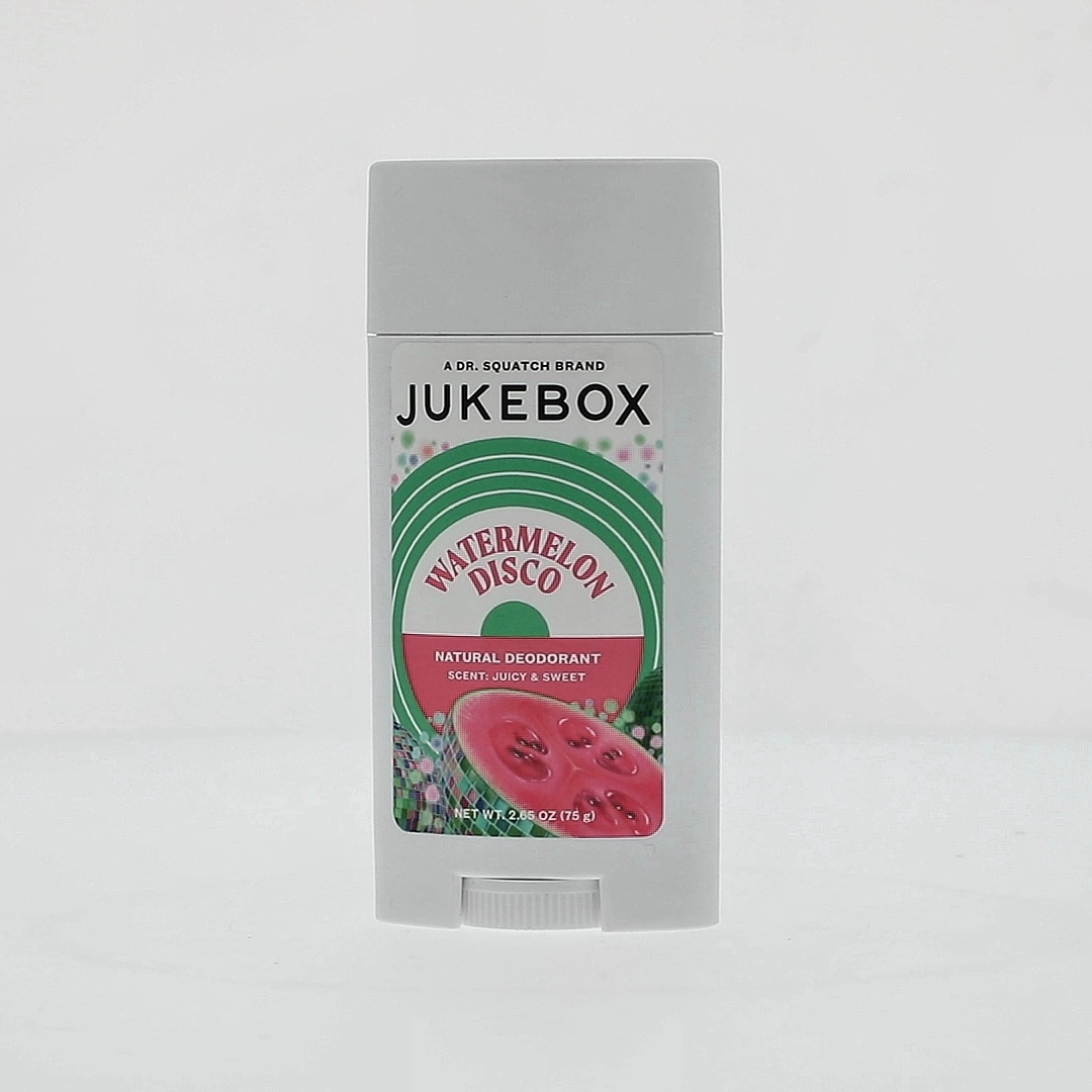 Jukebox Watermelon Disco Natural Deodorant, 2.65 oz, Aluminum Free - Walmart.com Jukebox Watermelon Disco Natural Deodorant, 2.65 oz, Aluminum Free - Walmart.com