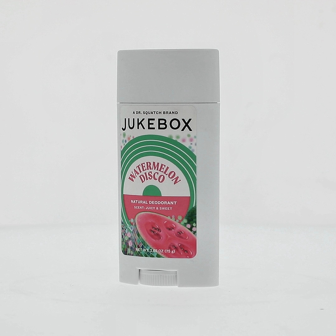 Jukebox Watermelon Disco Natural Deodorant, 2.65 oz, Aluminum Free - Walmart.com Jukebox Watermelon Disco Natural Deodorant, 2.65 oz, Aluminum Free - Walmart.com