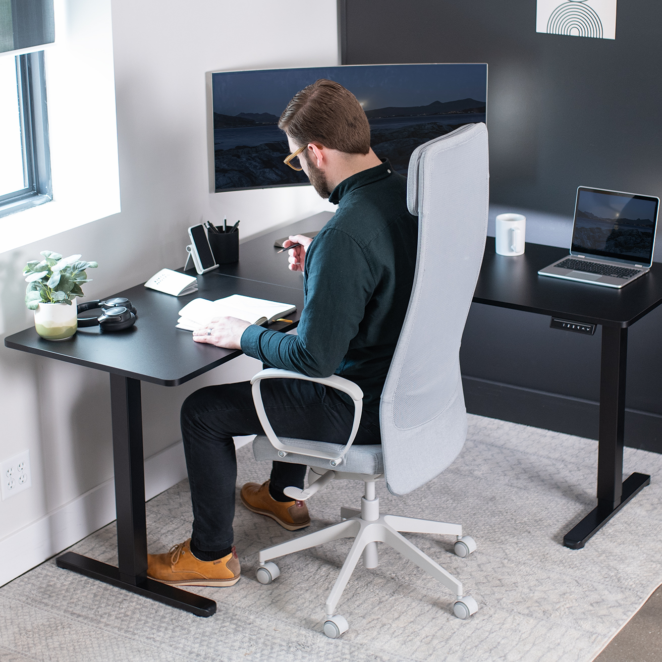 VIVO Height Adjustable 63