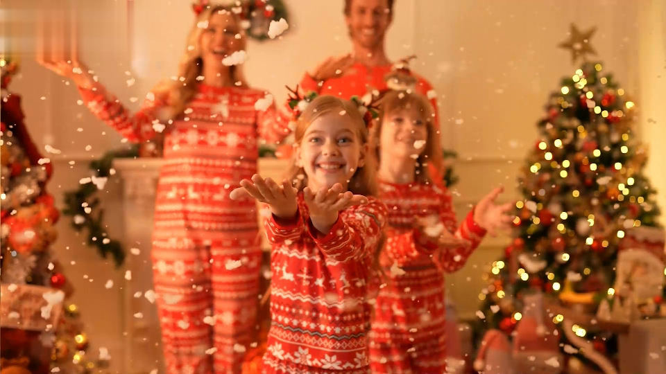 thumbnail video image 2 of Avidlove Matching Family Christmas Pajama Sets Womens Mens Kids Pjs Long Sleeve Sleepwear Holiday Lounge Sets, 2 of 8