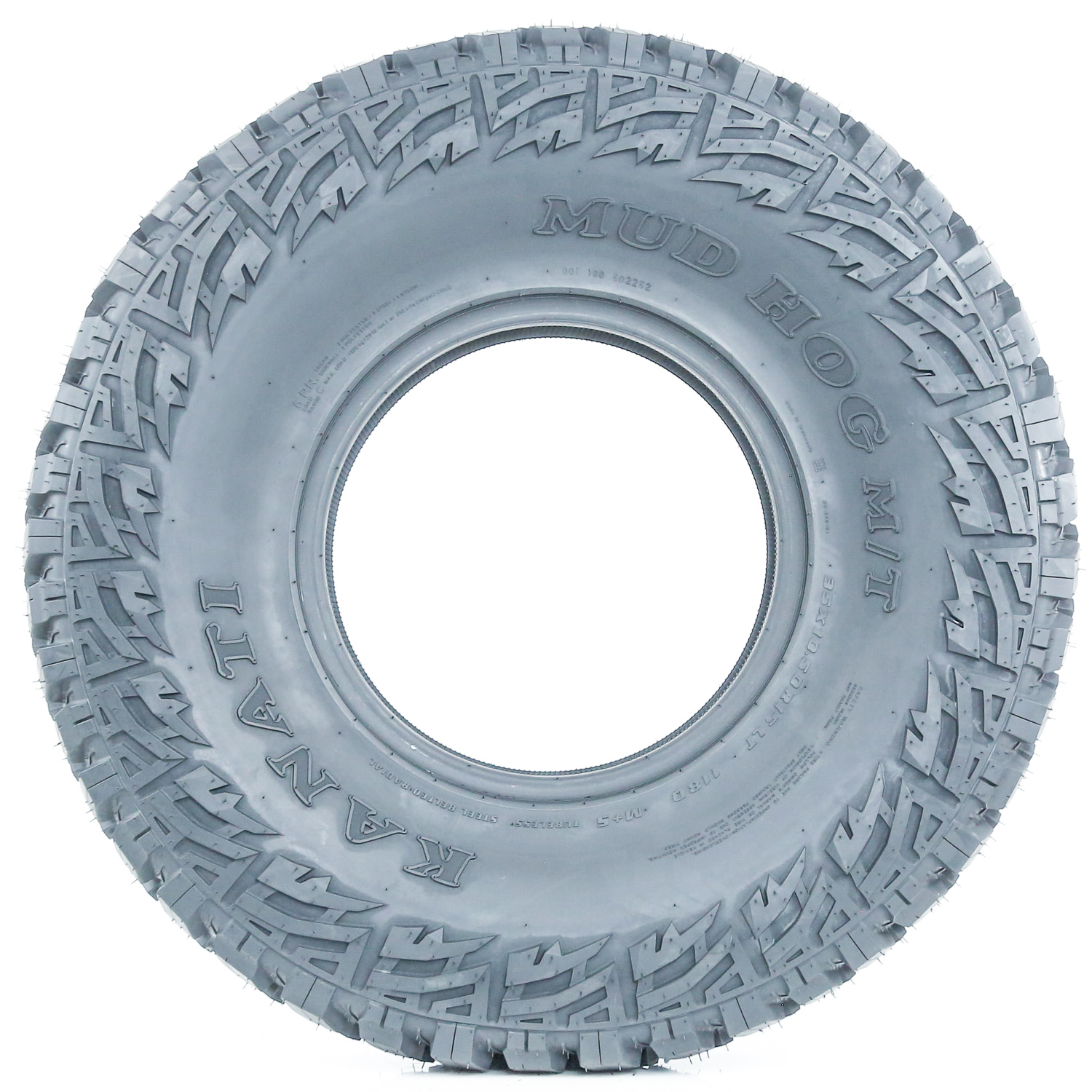 Kanati Mud Hog M/T LT35X10.50R15 118Q Mud Terrain Tire (Tire