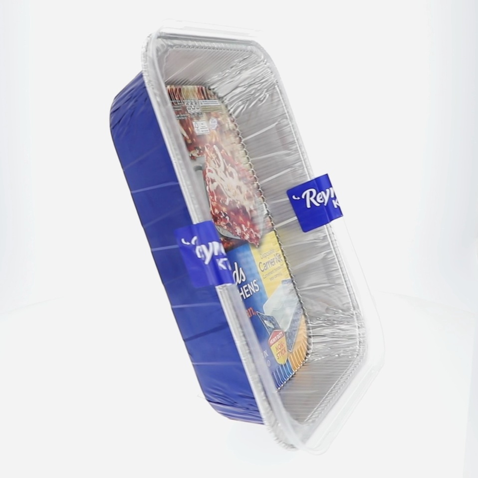 Reynolds Wrap Disposable Lasagna Carrier 14x10x3 with Lid, Heavy