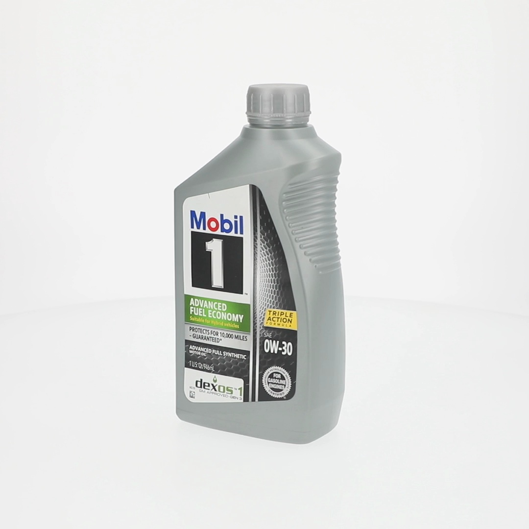 Mobil 1 Advanced Fuel Efficiency Full Synthetic Motor Oil 0W-30