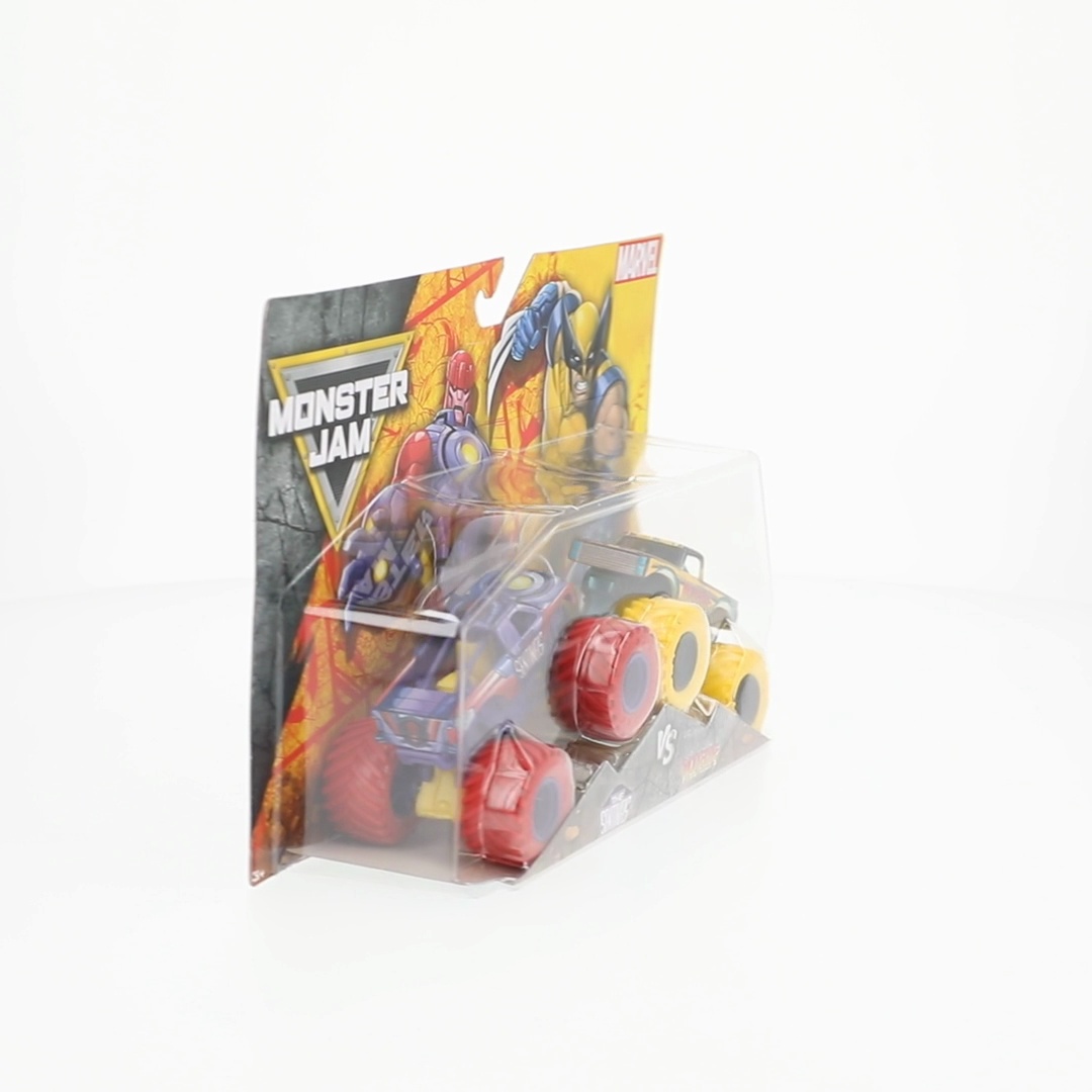 Monster Jam, Marvel Official The Sentinels Vs. Wolverine Die-Cast