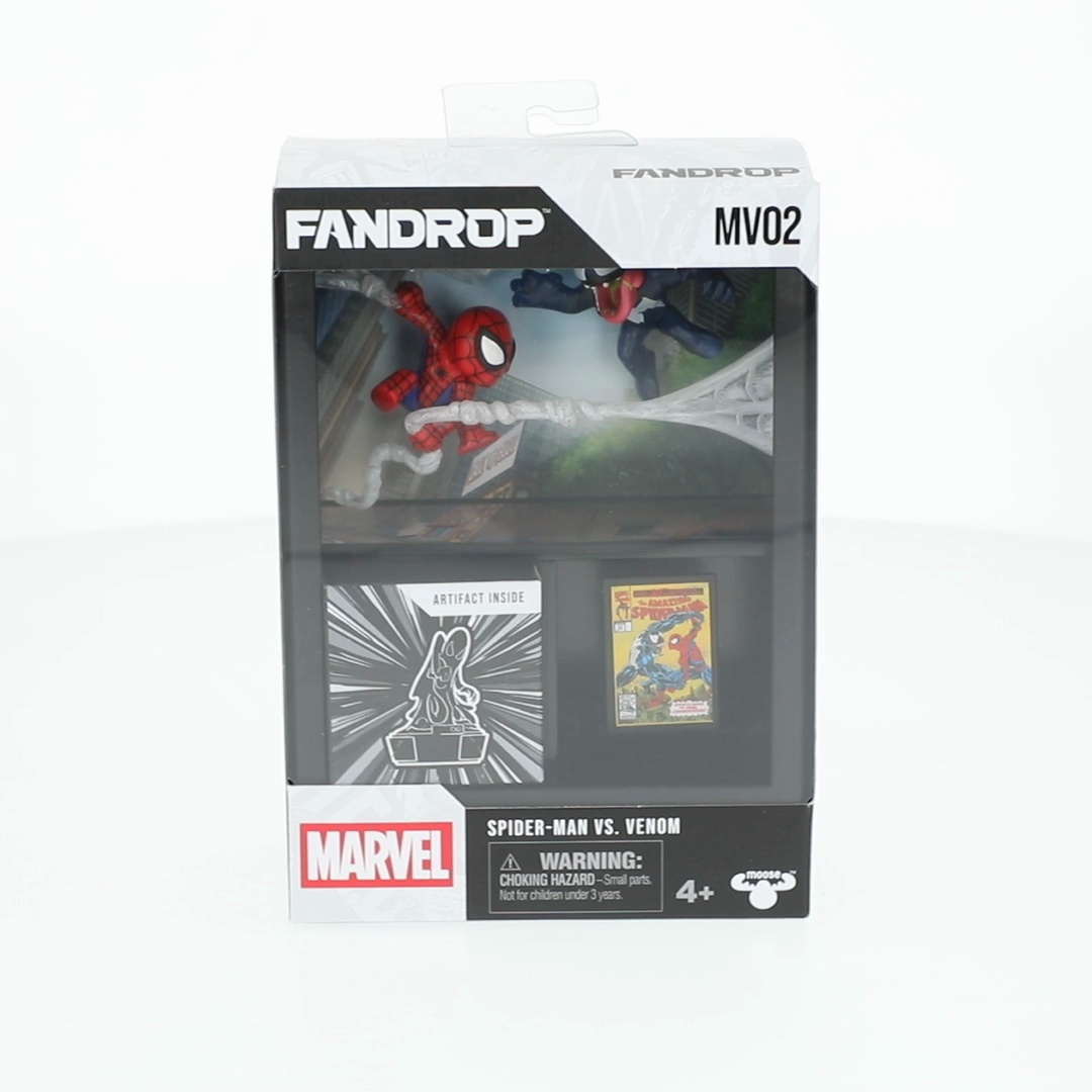 FANDROP MV02-Spider-Man VS. Venom, Displayable Diorama, Artifacts