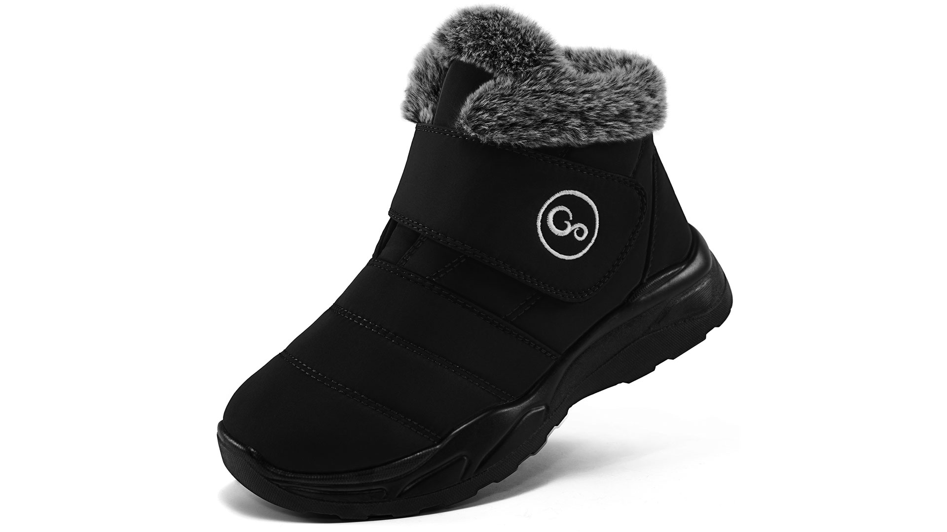 thumbnail video image 2 of Ablanczoom Snow Boots Womens with Warm Faux Fur Women Winter Boots non-slip Waterproof Outdoor Booties, 2 of 7