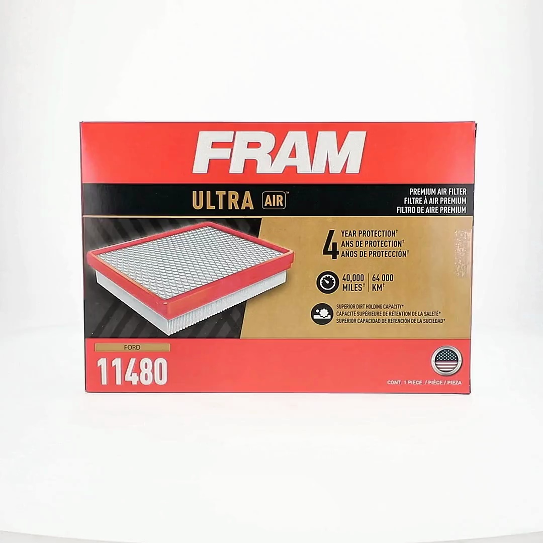 FRAM Ultra Air XGA11480, Premium Engine Air Filter, Replacement