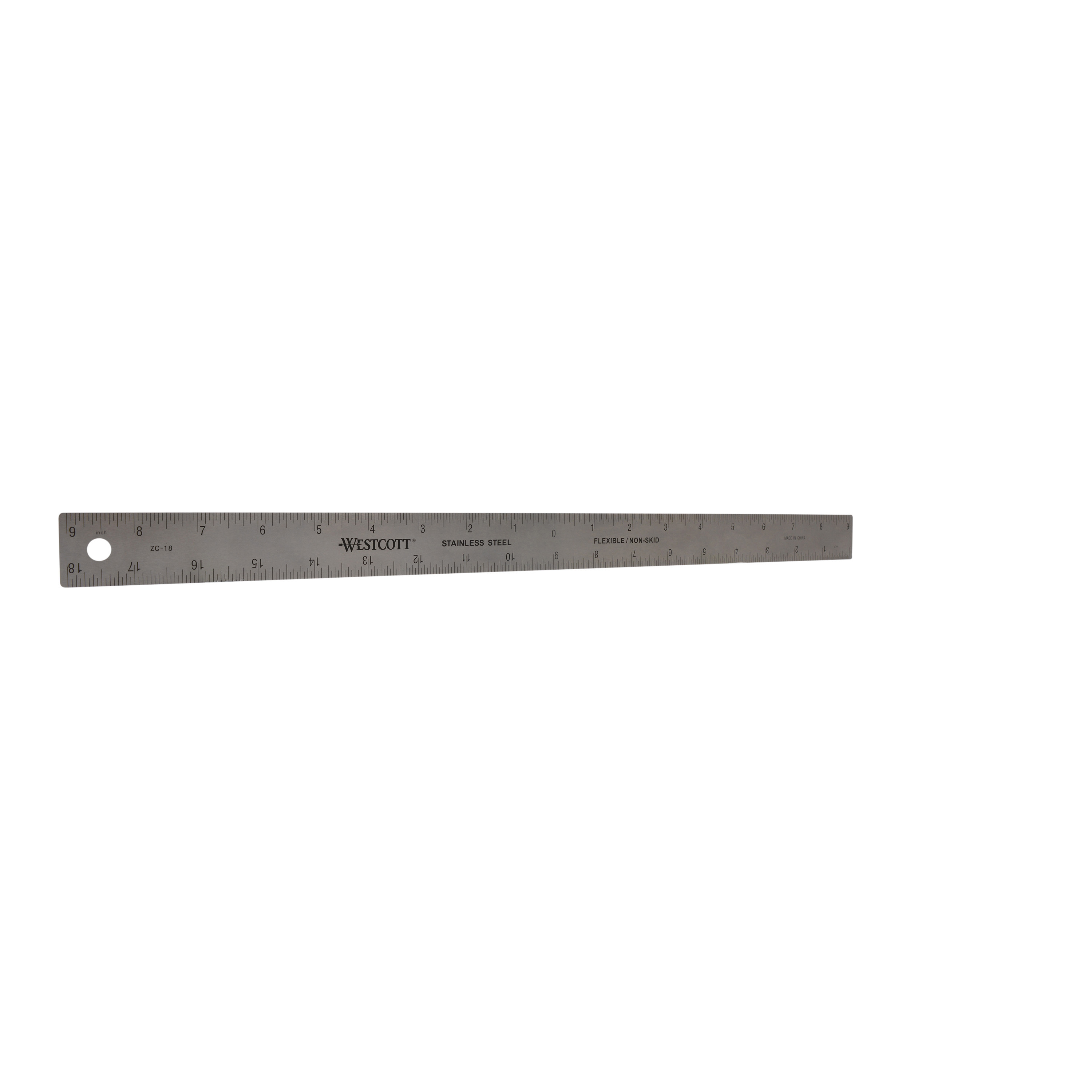 Breman Precision Metal Ruler 18 Inch - Stainless Steel Cork Back Metal  Ruler - Premium Steel Straight Edge 18 inch Metal Ruler Set of 10 -  Flexible Stainless Steel Ruler - Imperial