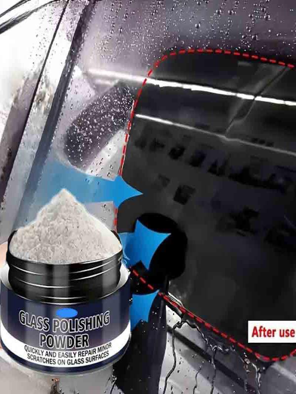 thumbnail video image 2 of Cerium Oxide Glass Polishing Kit, Glass and Windshield Scratch Removal Kit, 3.53 Oz Cerium Oxide Polishing Powder, 2.75 inch Felt Polishing Buffing Wheel, 2 of 9