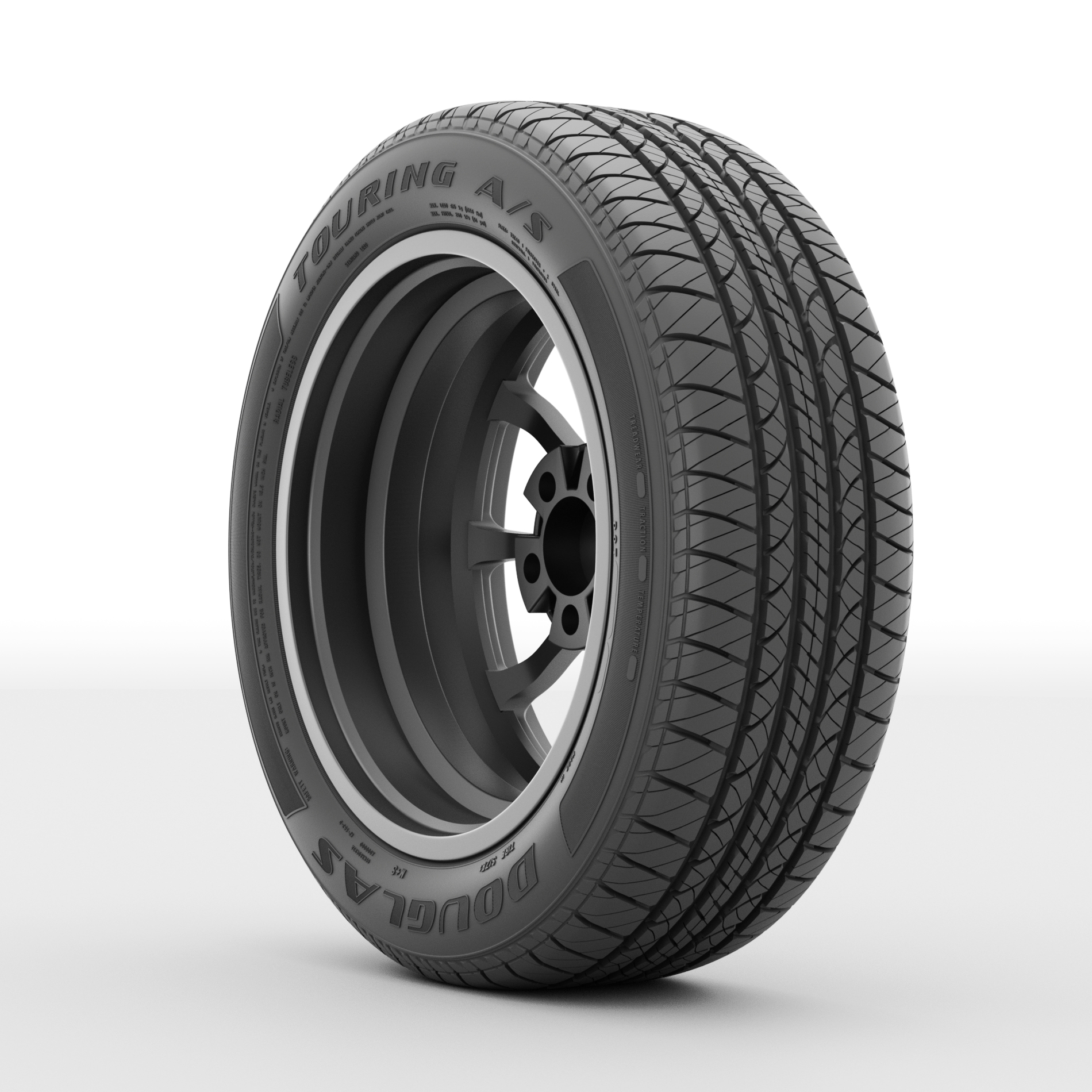 Douglas Touring A/S 215/60R17 96H All-Season Tire