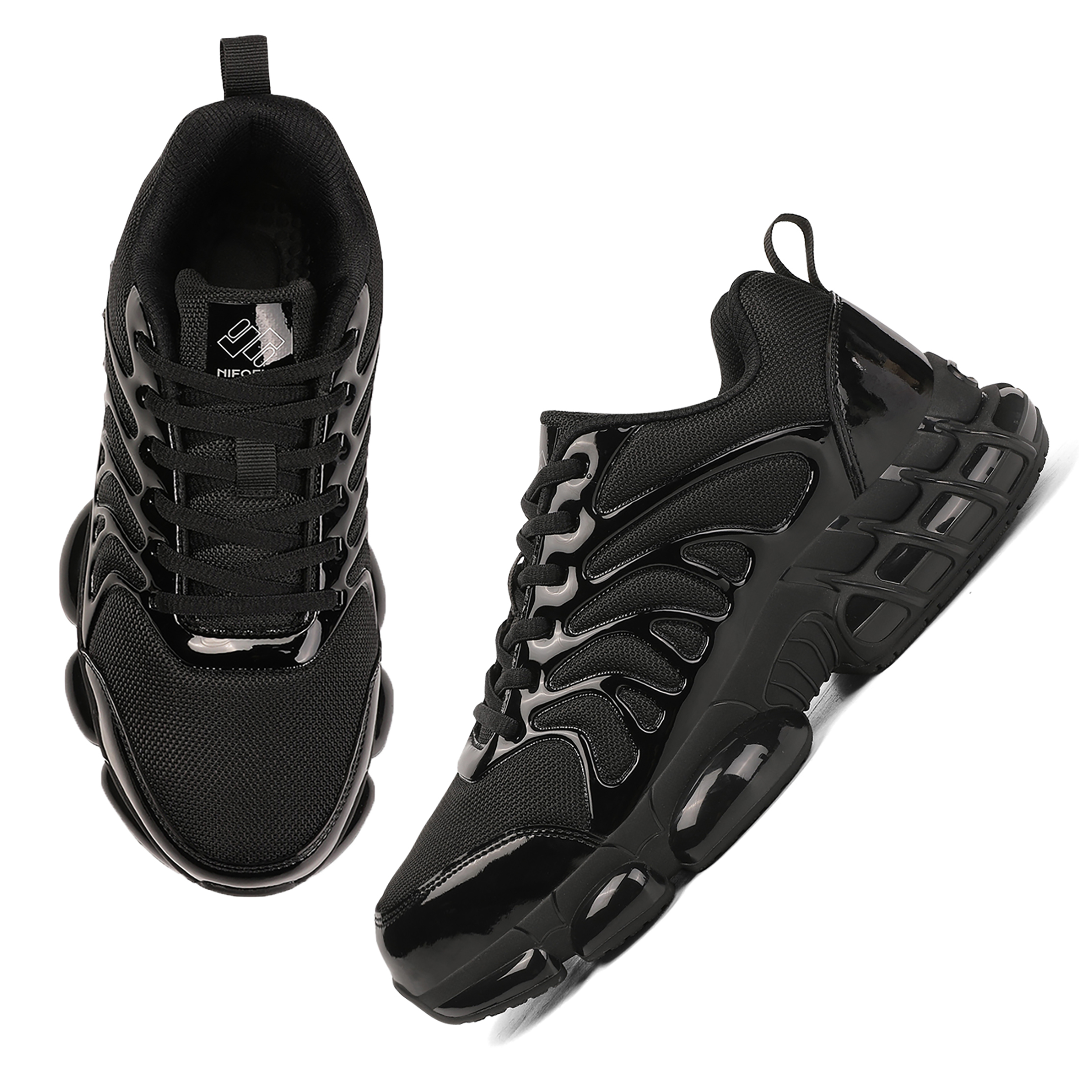 thumbnail video image 2 of NIFOFISE Steel Toe Sneakers for Men & Women, Lightweight Work Shoes with Composite Safety Toe & Air Cushion, 2 of 6