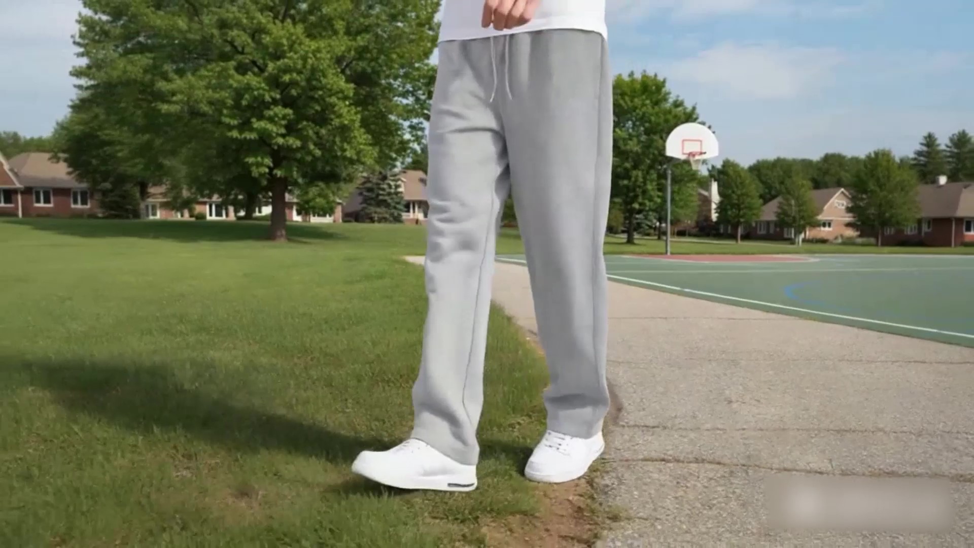 thumbnail video image 2 of SGMVNU Boys Sweatpants 5-6 Years Toddler Joggers 4T Cargo Boy's Girls Baggy Sweatpants Straight Leg Open Bottom Casual Pants Elastic Waist Athletic Joggers Sweat Pants with Pockets, 2 of 5
