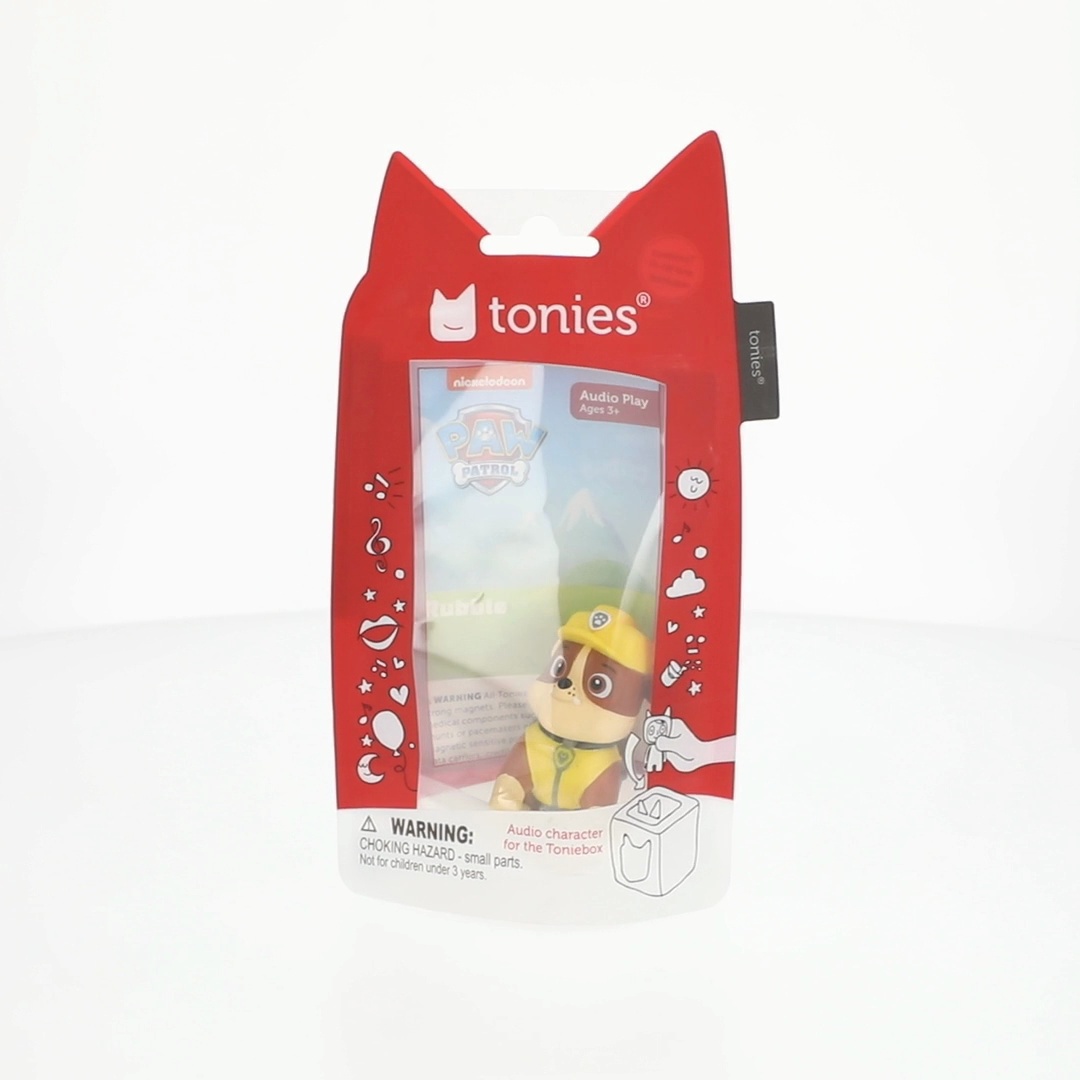 Tonies Rubble, Personaggio Audio Paw Patrol, Storie In Inglese, 50 Minuti, Per Toniebox, 3+ Anni - 6