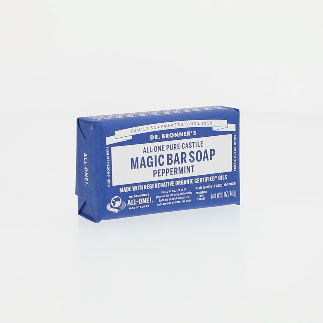 2 pack) Dr. Bronner's Magic Soap Pure-Castile Bar, Organic Coconut