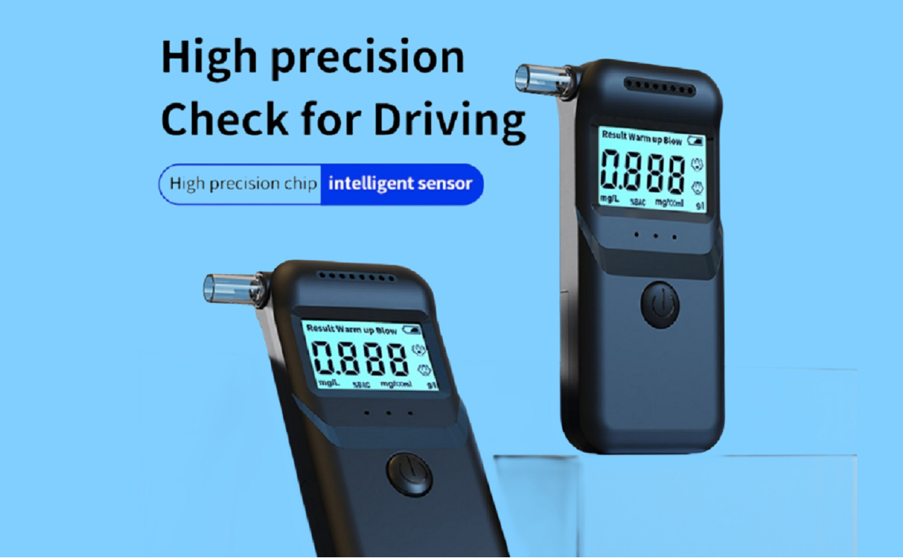 thumbnail video image 2 of Tancola  Portable  Alcohol Tester with LCD Display, Professional High-Accurate Personal Alcohol Tester Breathalyzer, 2 of 8