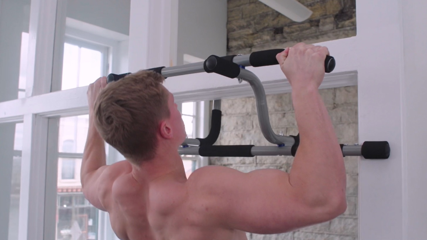Ultimate Body Press XL Home Fitness Machine: Doorway Pull-Up Bar