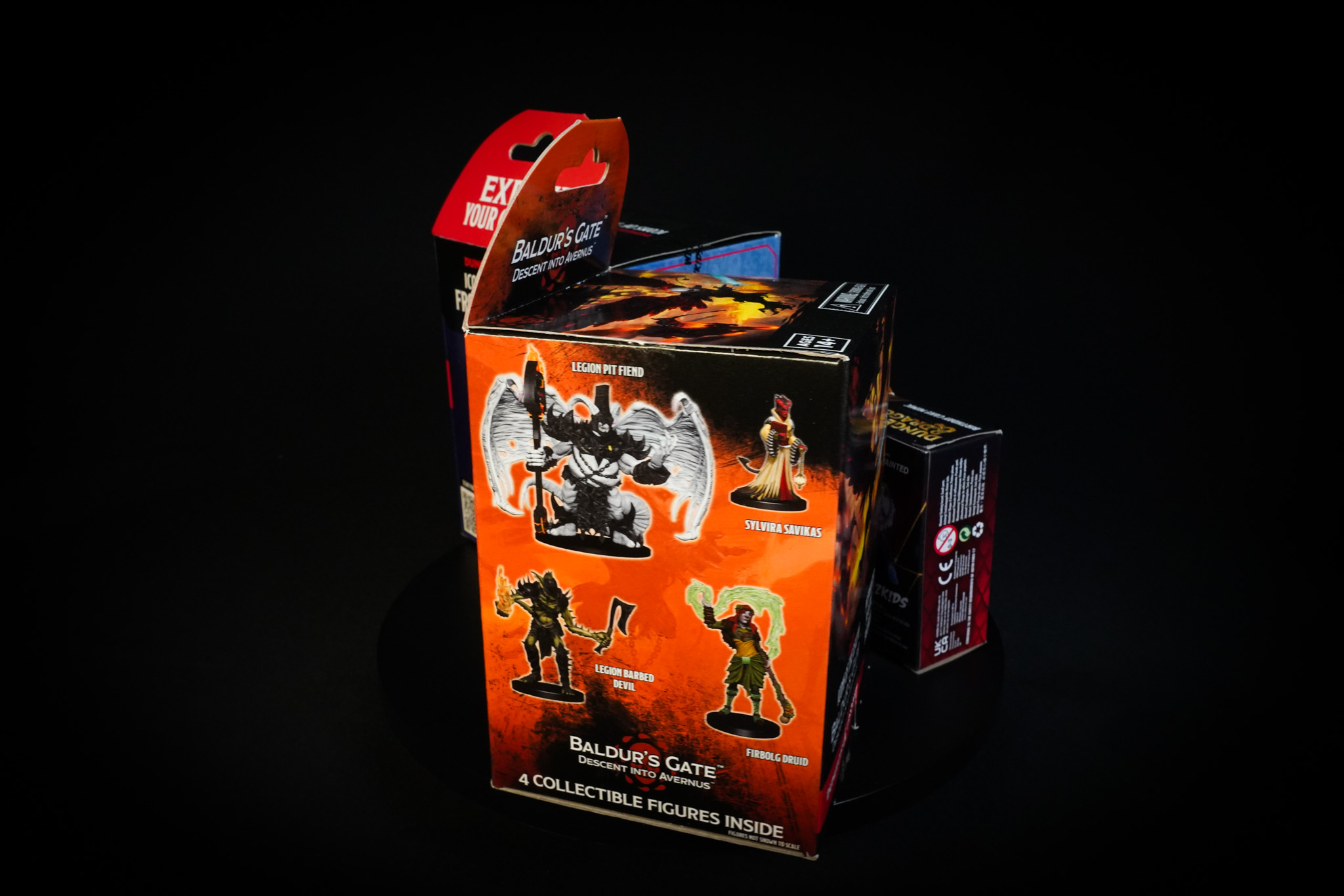 d&d miniatures booster box Amazon.com: WizKids D&D Icons of the Realms: Adventures from Baldur's Gate  - 8 ct. Booster Brick