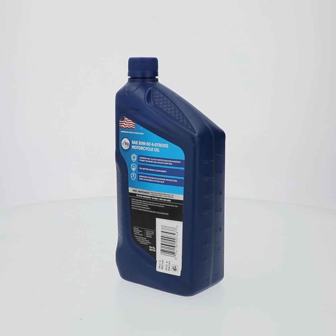 5 pack) Valvoline 4-Stroke 20W-50 Conventional Motorcycle Oil 1