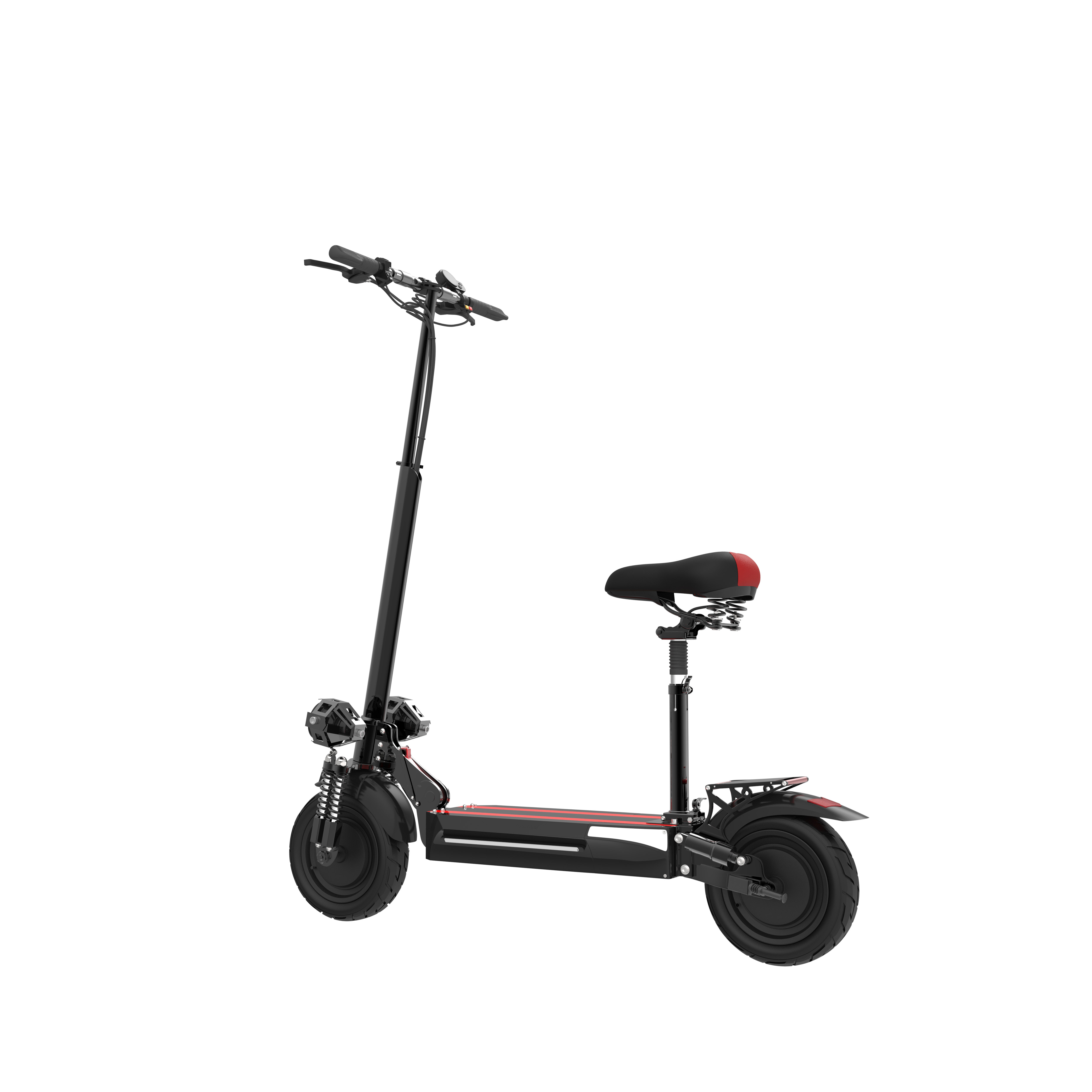Dual Motor Electric Scooter Adults with Seat,40Mph Max Speed& 