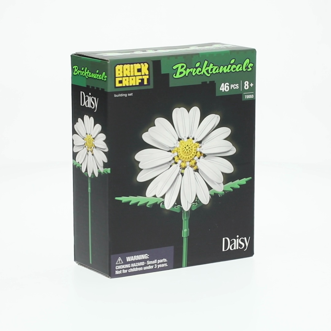 2 pack) Brickcraft Bricktanicals Daisy Brick Building Decoration