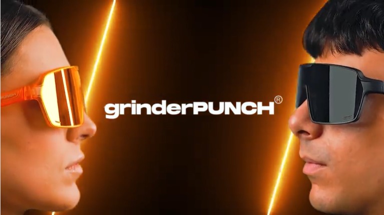 thumbnail video image 2 of grinderPUNCH Baseball Pickleball Running Hiking & Cycling Polarized Sport Sunglasses for Men & Women with UV Protection, 2 of 7