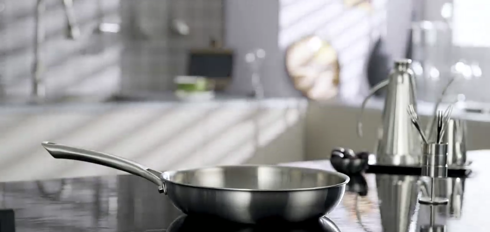 thumbnail video image 2 of VocVoi Tri-Ply Stainless Steel Frying Pans Set,Chef's Pan Set(8+10+12inch) Frying Pans for cooking,Induction Cookware Sets,Dishwasher and Oven Safe Kitchen set, 2 of 6