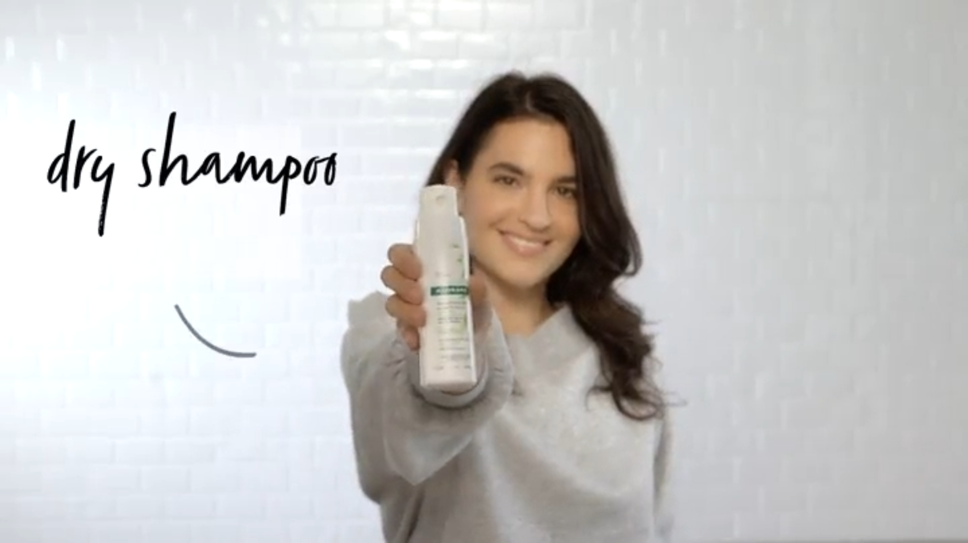 thumbnail video image 2 of Klorane Ultra Gentle Dry Shampoo with Oat Milk - Non-Aerosol - Gentle Formula - Instantly Revives Hair and Eliminates Odor, Dirt, and Oils,  1.7 oz, 2 of 10
