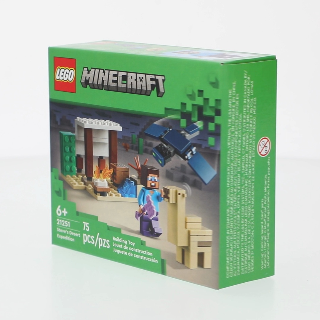 LEGO, Minecraft Steve's Desert Expedition, 21251 with Accessories