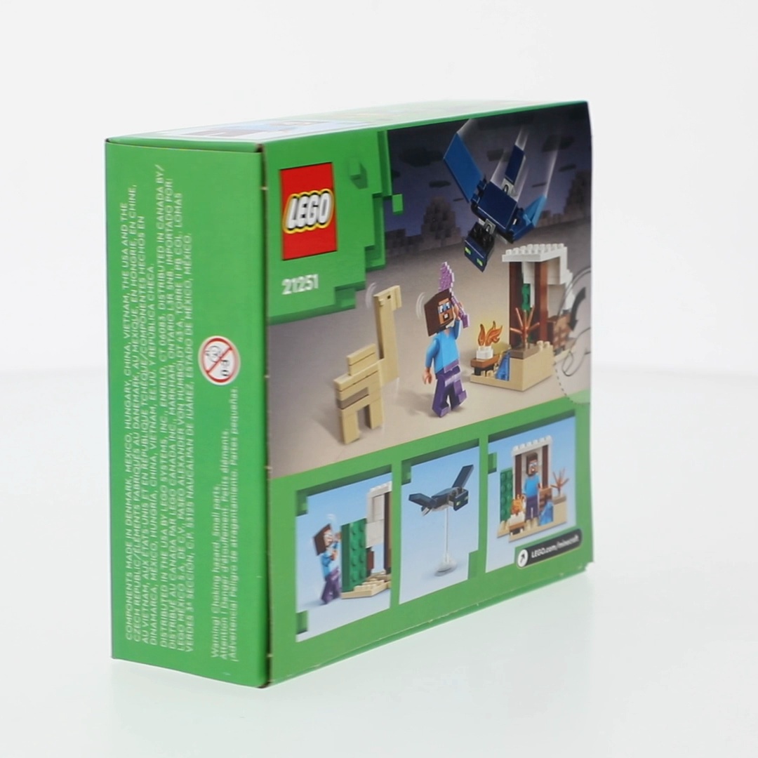 LEGO, Minecraft Steve's Desert Expedition, 21251 with Accessories