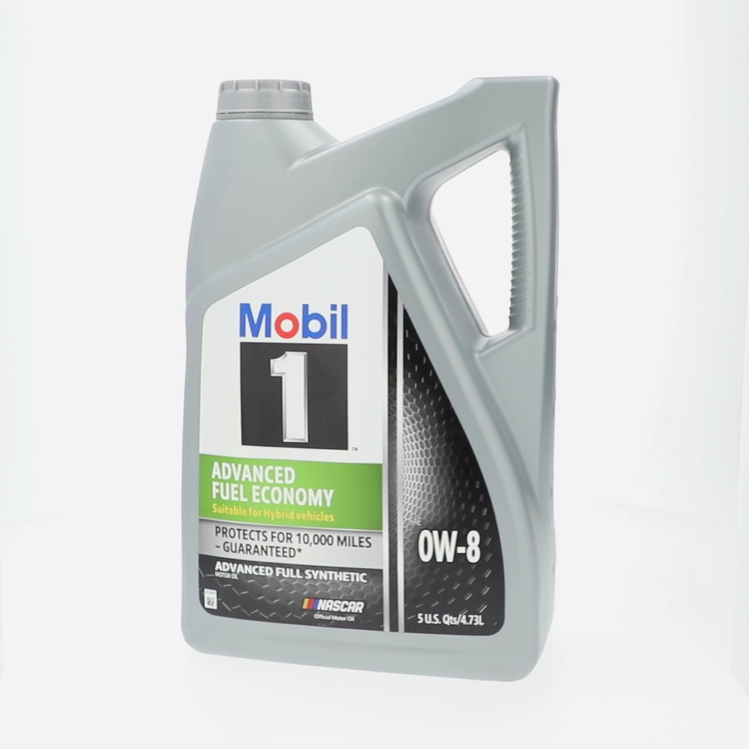 2 pack) Mobil 1 Advanced Fuel Economy Full Synthetic Motor Oil 0W