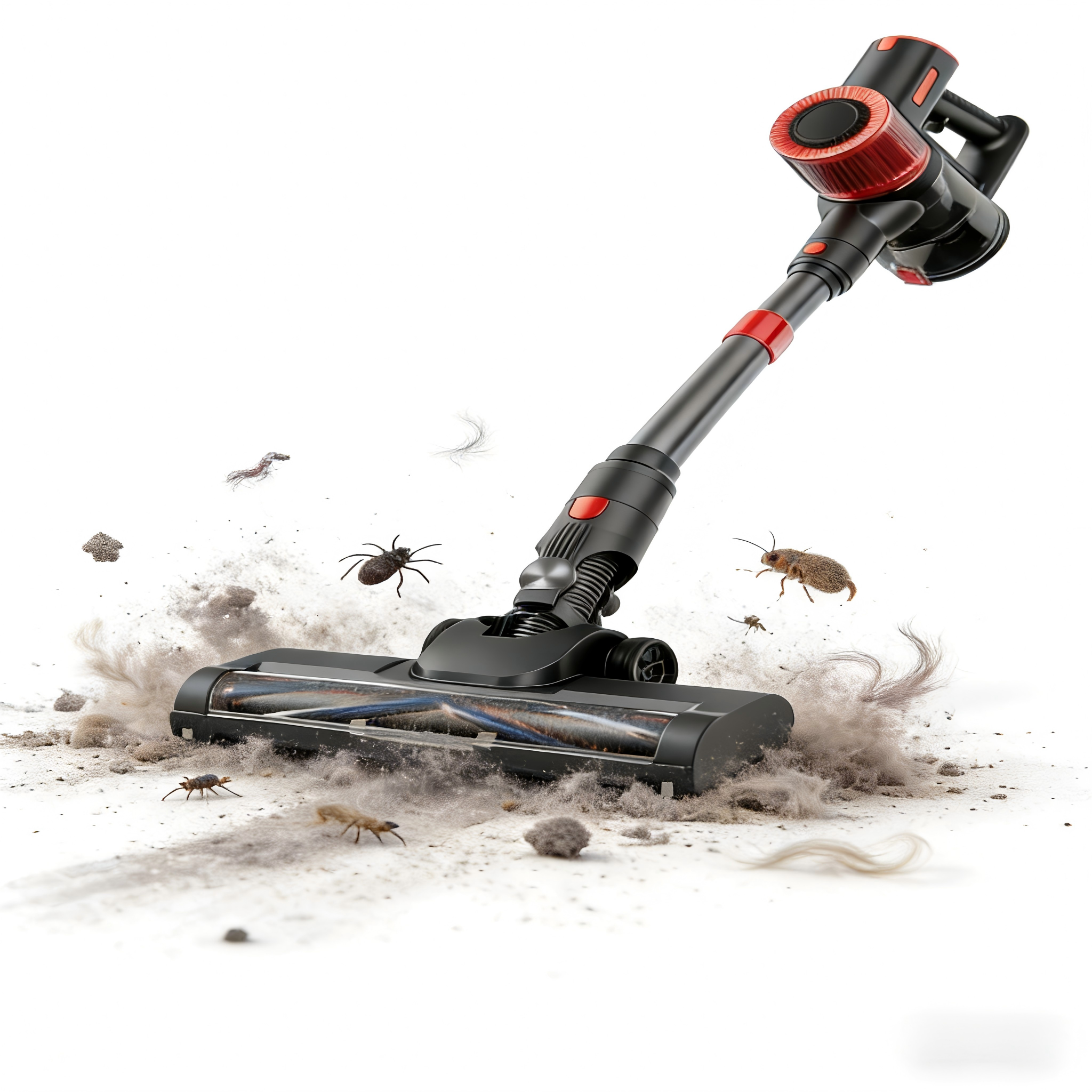 thumbnail video image 2 of JIGOO C200 Cordless Stick Vacuum Cleaner, 23KPa Strong Suction, 40-Min Runtime, Lightweight for Carpet, Hard Floor, Pet Hair, LED Headlight, Telescopic Metal Tube, Gray (US Plug), 2 of 15