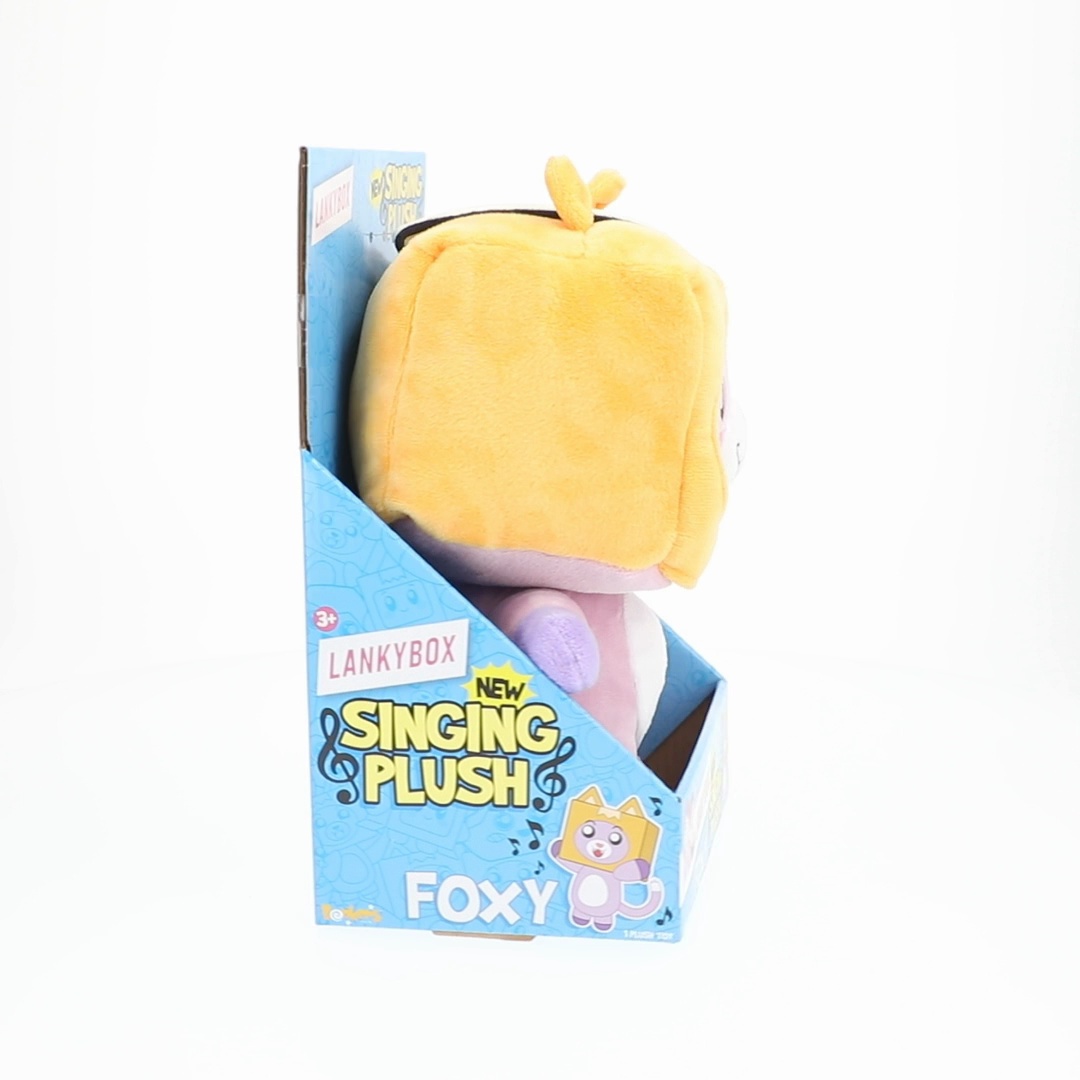 LANKYBOX Foxy 11-Inch Singing Plush Electronic Collectible