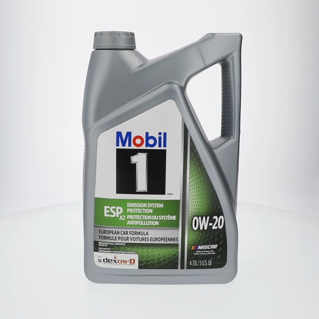 Mobil 1 ESP 0W-20 エンジンオイル 5L 2本セット Mobil 1 ESP X2 0W-20 Synthetic Motor Oil, 1 Quart, High Wear