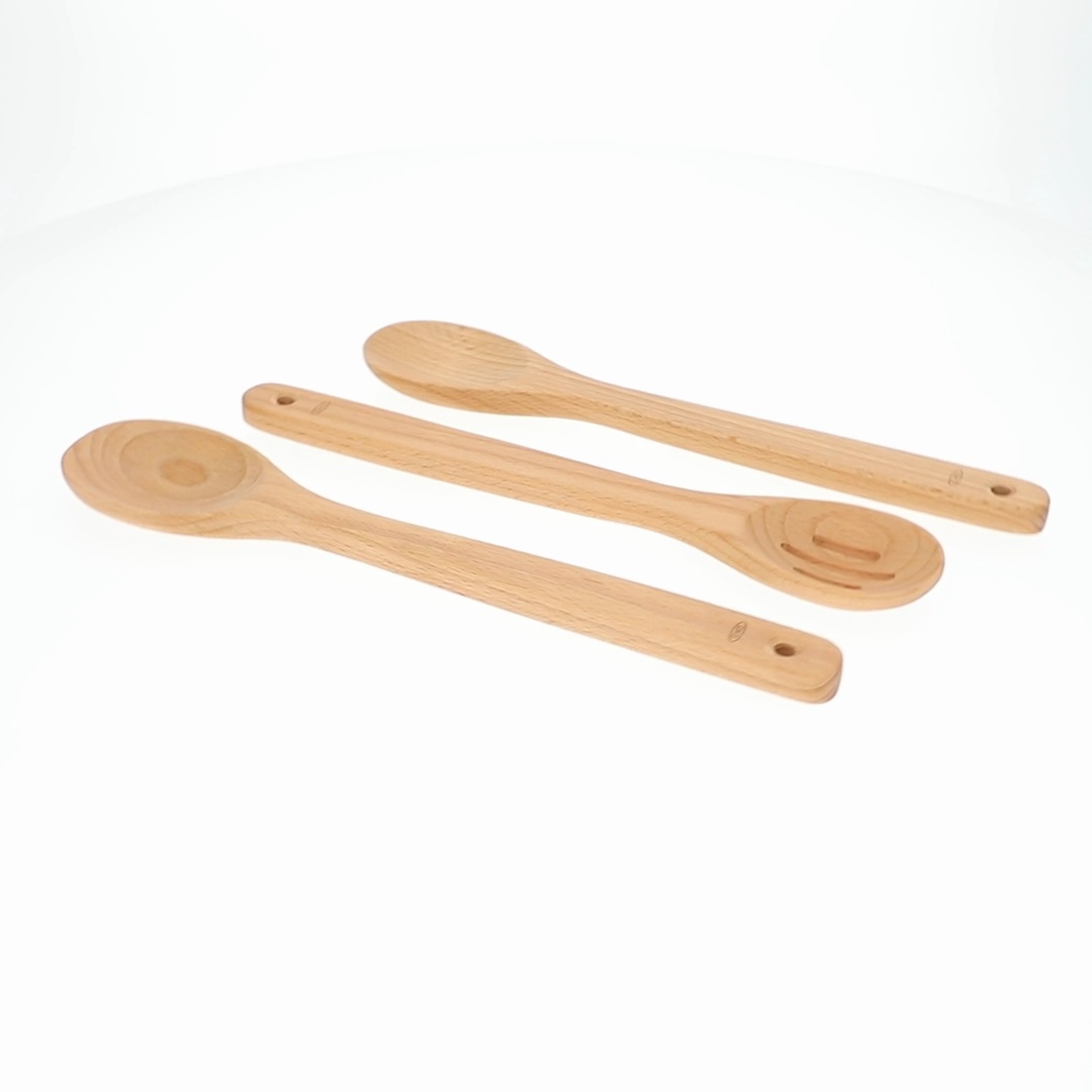 OXO Softworks Wooden 3-Piece Cooking Spoons - Walmart.com
