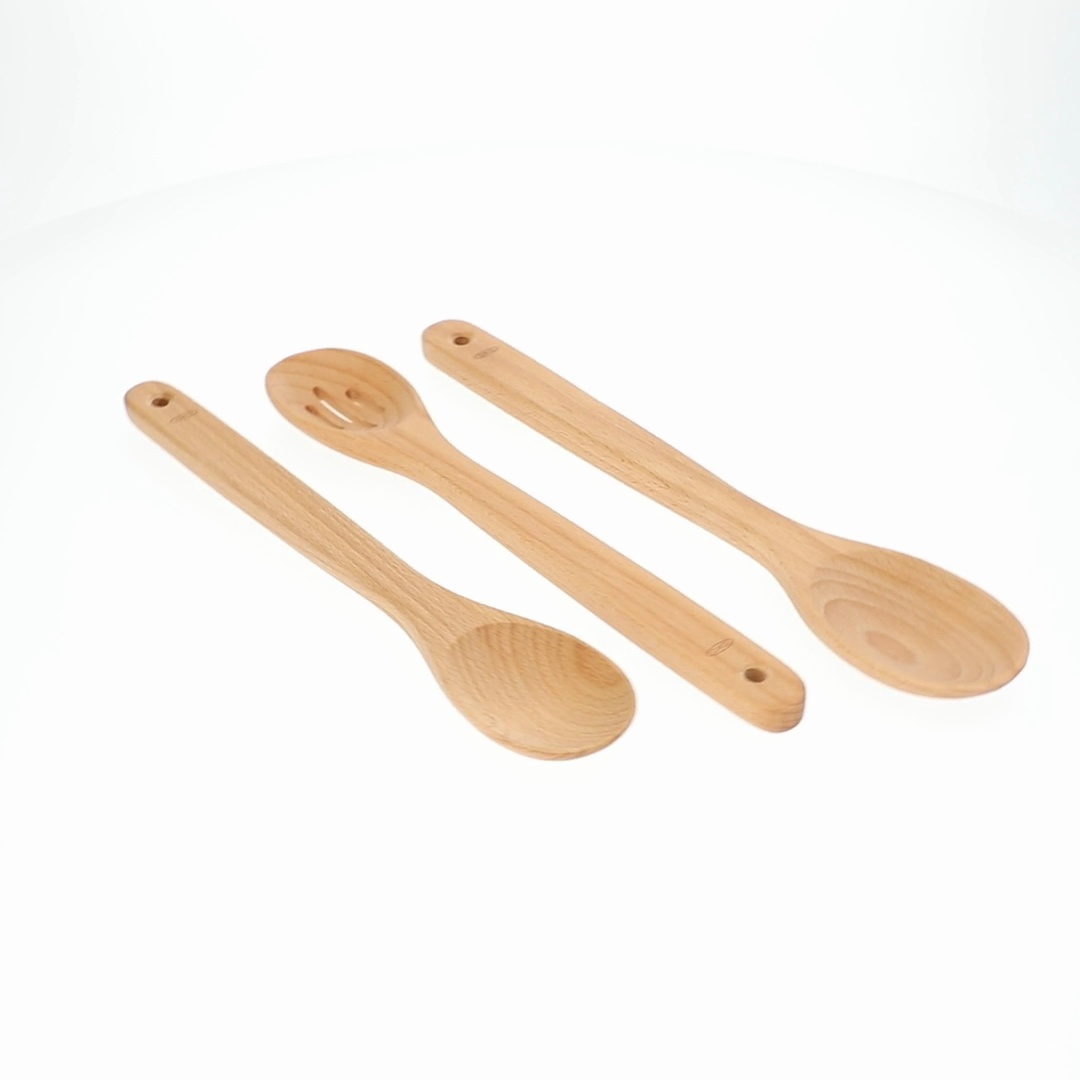 5995YM◎BUDDY Episode F SPOON HL 3 16° 3W OXO Softworks Wooden 3-Piece Cooking Spoons - Walmart.com