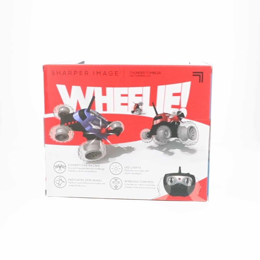 Sharper Image® Thunder Tumbler Remote Control Car, with LED