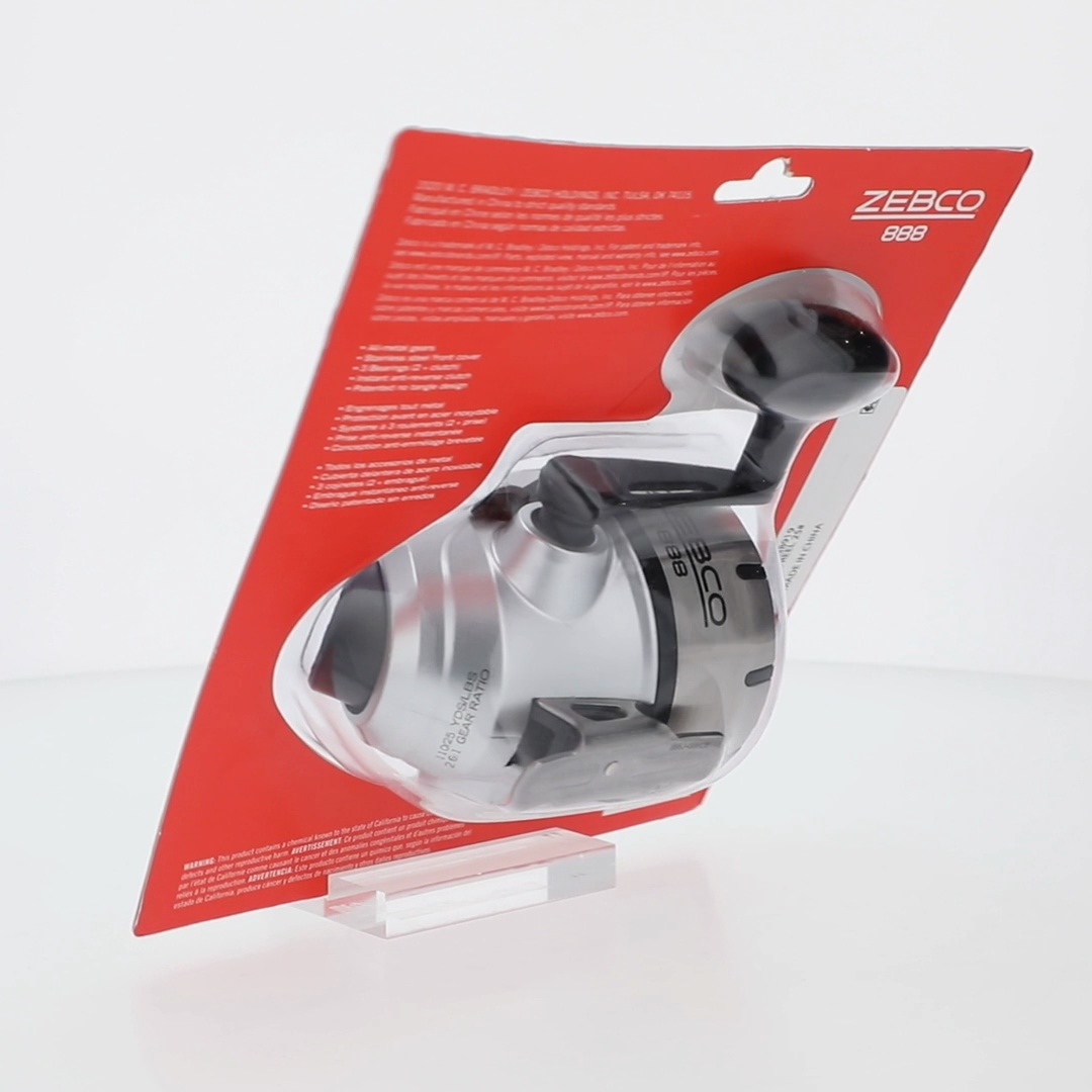 Zebco 888 Spincast Fishing Reel, Size 80 Reel - Walmart Business