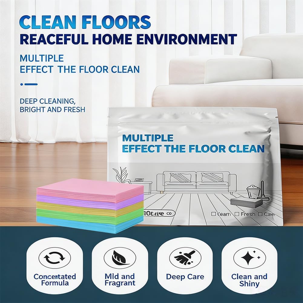 thumbnail video image 2 of Quick Shine Floor Cleaner,90 Piece Multi-Surface Floor Cleaning Tablets  for Hardwood,Tile,Laminate & More, 2 of 8