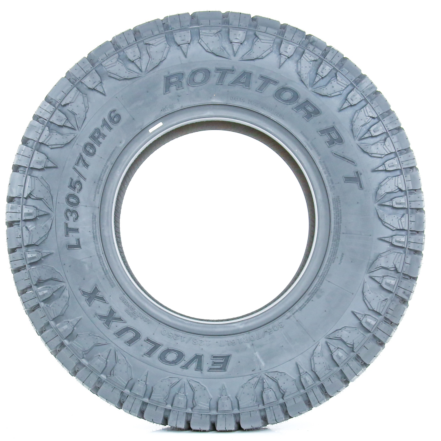 volobkt205／70R16 Evoluxx Rotator R/T 305/70R16 128/125Q F 12 Ply Rugged Terrain